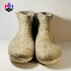 Wholesale Grey Felt Wool Boot