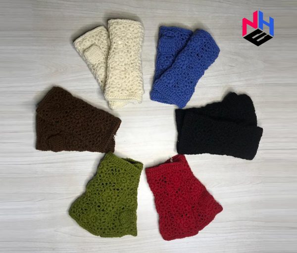 Woolen Crochet Hand Warmer