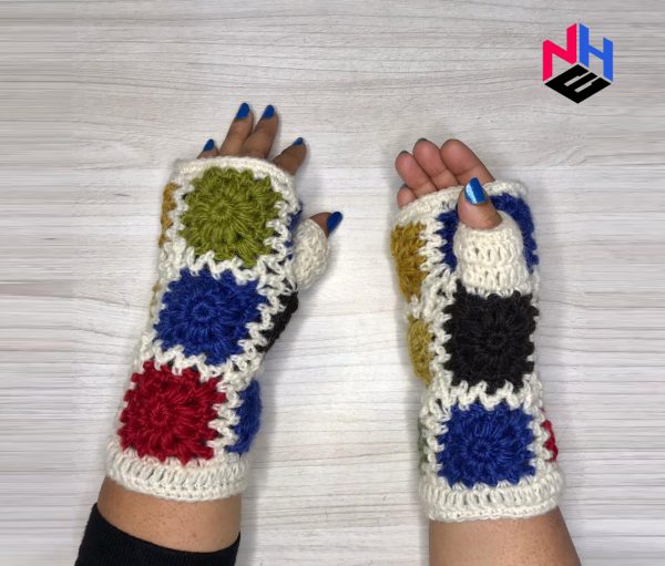 Woolen Crochet Hand Warmer